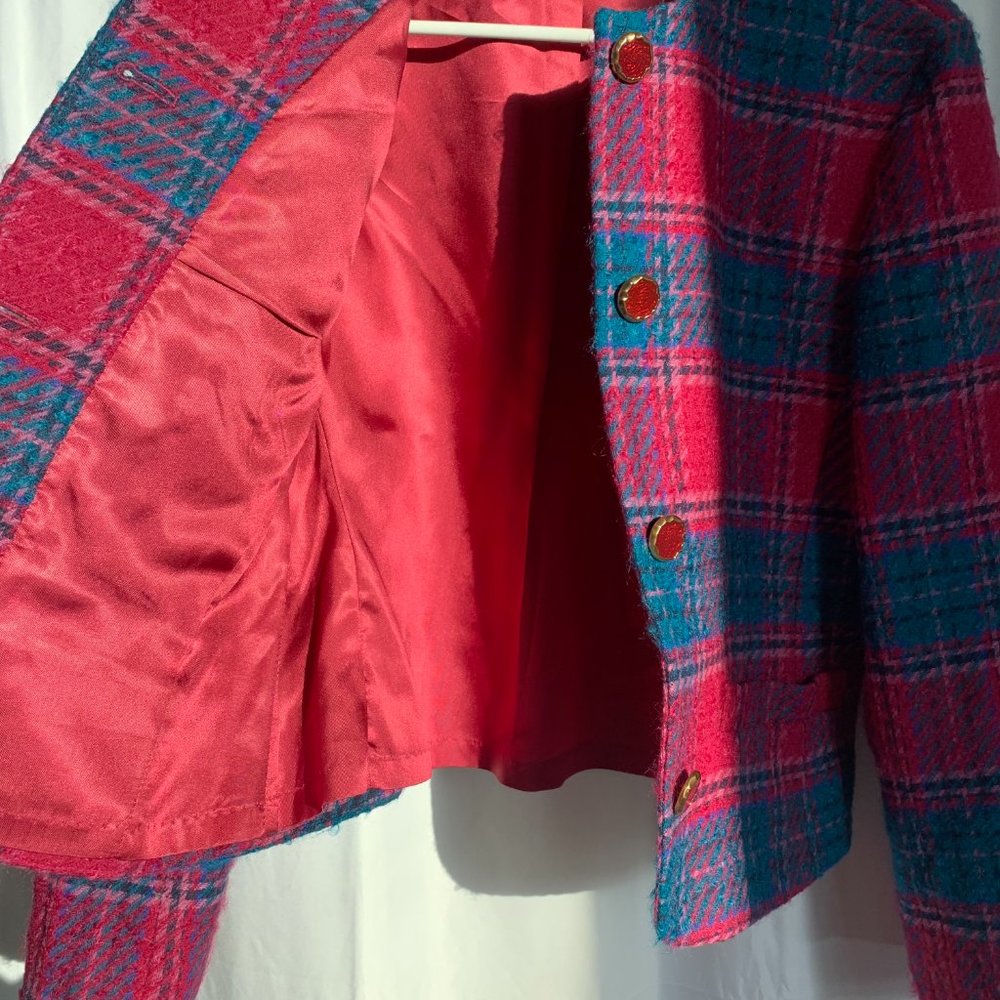 Pendleton 100% Wool Button Up Jacket W Two Pockets - image 7